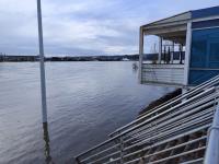 Ler notícia: Tejo mantém alerta vermelho por subida de caudais com chuva a provocar aluimentos