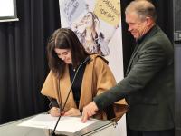 Câmara dos Jovens tomou posse. Raquel Vital renova mandato (c/áudio)