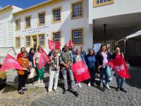 Ler notícia: Trabalhadores da Misericórdia protestam contra pagamento faseado de salários (c/áudio)