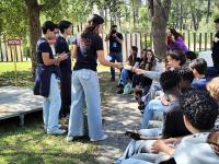 Abriu a Feira de Oferta Formativa do Festival das Juventudes (c/áudio e fotos)