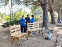 Voluntários da Endesa recuperam Jardim Sensorial do CRIA (c/áudio)
