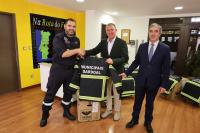 Bombeiros da região recebem equipamentos de proteção individual 