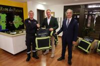 Bombeiros da região recebem equipamentos de proteção individual 