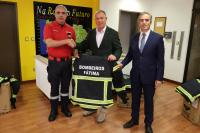 Bombeiros da região recebem equipamentos de proteção individual 