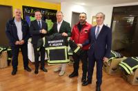 Bombeiros da região recebem equipamentos de proteção individual 