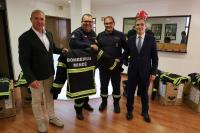 Bombeiros da região recebem equipamentos de proteção individual 