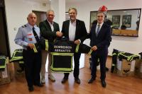 Bombeiros da região recebem equipamentos de proteção individual 