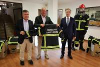 Bombeiros da região recebem equipamentos de proteção individual 