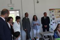 Ministro da Educação inaugurou escolas Básicas Maria de Lourdes Pintasilgo e de Alvega (c/áudio e fotos)
