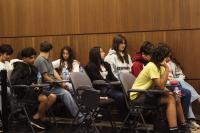 Alunos do 8.º ano assistem a reunião do Executivo Municipal para aprender como funciona a democracia local (c/áudio)