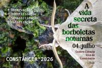 Ler notícia: «À descoberta das borboletas noturnas!» Vai decorrer no Centro Ciência Viva