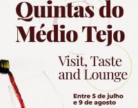 Ler notícia: “Quintas do Médio Tejo: Visit, Taste and Lounge” promove ciclo de experiências de enoturismo pela região