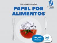 Ler notícia: CLDS 5G associa-se à campanha «Papel por alimento»