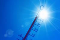 Ler notícia: Temperatura máxima volta a subir no fim de semana e pode chegar aos 43°C