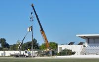 Ler notícia: Modernização da iluminação do campo de futebol da Atalaia em curso
