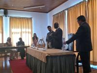 Ler notícia: Embaixador de São Tomé e Príncipe esteve de visita e acompanhou integração de estudantes 