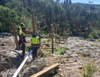 Ler notícia: Construção dos Passadiços da Cascata dos Poios já em curso condiciona Trilho das Cascatas