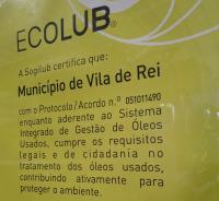 Ler notícia: Município renova certificado Ecolub 2026 