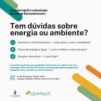 Ler notícia: MédioTejo21 promove sessão de atendimento sobre eficiência energética e energias renováveis