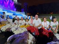 Sardoal «constrói» tapete de flores junto ao palco-altar da Colina do Encontro (c/áudio e fotos)