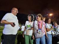 Sardoal «constrói» tapete de flores junto ao palco-altar da Colina do Encontro (c/áudio e fotos)