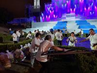 Sardoal «constrói» tapete de flores junto ao palco-altar da Colina do Encontro (c/áudio e fotos)