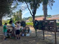 Voluntários da Endesa recuperam Jardim Sensorial do CRIA (c/áudio)