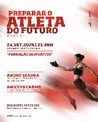 Ler notícia: Aniceto Carmo e André Seabra em workshop de formação desportiva