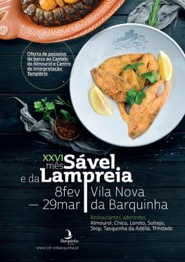 VN Barquinha: Mês do Sável e da Lampreia - 8 fevereiro a 29 março