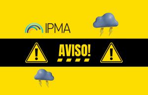 Ler notícia: Doze distritos sob aviso amarelo partir de hoje devido à chuva e trovoada