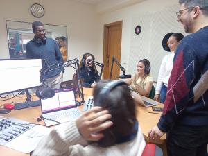 "ESTA HORA"...Os alunos da ESTA em direto na Antena Livre