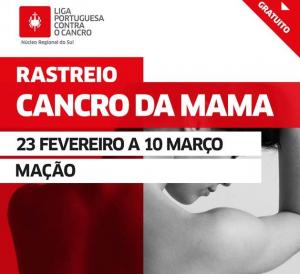 Ler notícia: Liga Portuguesa Contra o Cancro realiza rastreio gratuito do cancro da mama