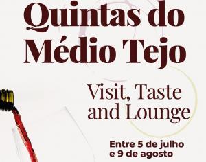 Ler notícia: “Quintas do Médio Tejo: Visit, Taste and Lounge” promove ciclo de experiências de enoturismo pela região