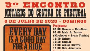Ler notícia: Grupo ‘Motards do Centro’ organiza 3º Encontro este domingo