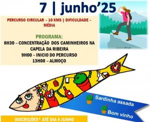 Ler notícia: Associação da Ribeira organiza nova edição do Passeio Pedestre ‘Por Montes e Moinhos’