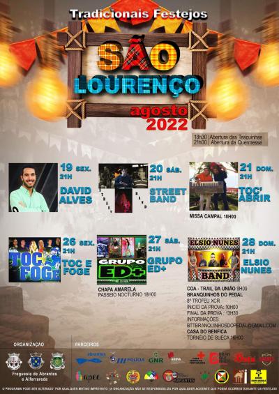 Cartaz Festas de S. Lourenço