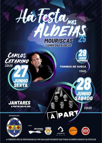 Cartaz Há Festas nas Aldeias 