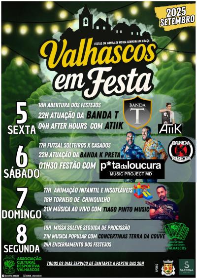 Cartaz Festas em Honra de Nossa Senhora da Graça
