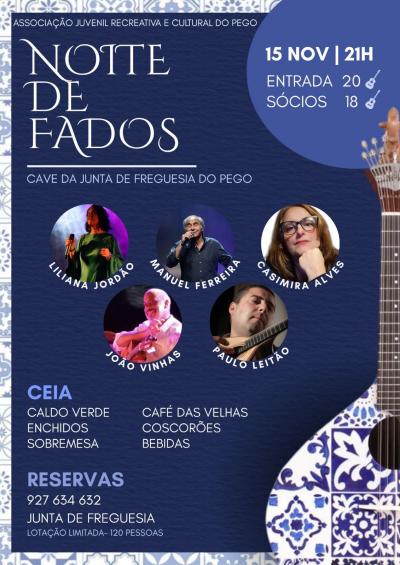 Cartaz Noite de Fados