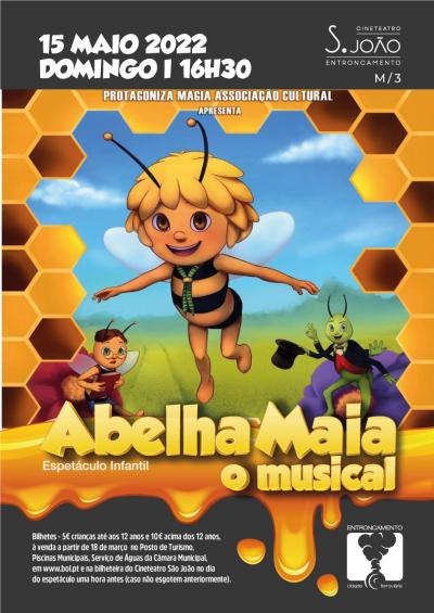 Cartaz Cineteatro São João recebe espetáculo infantil “Abelha Maia – o musical”