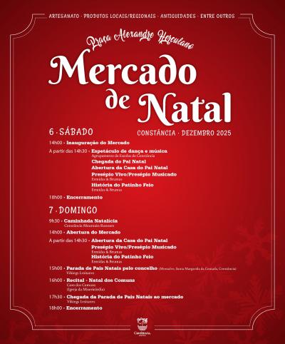 Cartaz Mercado de Natal