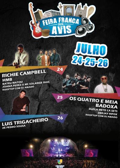 Cartaz Feira Franca de Avis