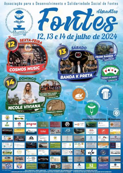 Cartaz Festa de Fontes
