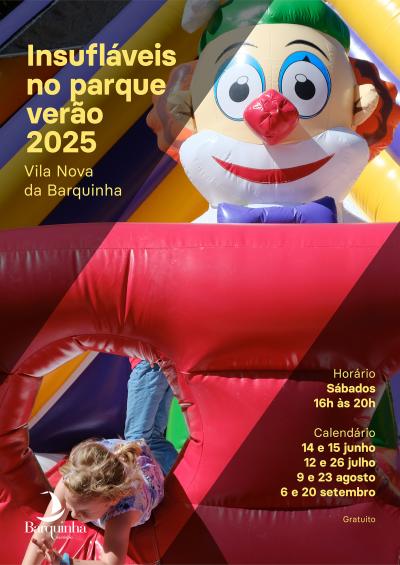 Cartaz Insufláveis no Barquinha Parque