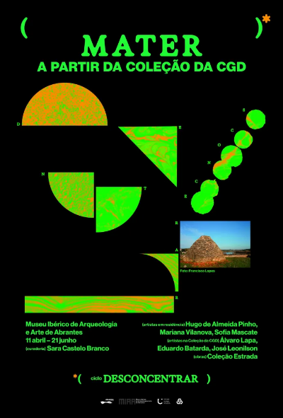 Cartaz Mater, a partir da coleção da CGD - MIAA 