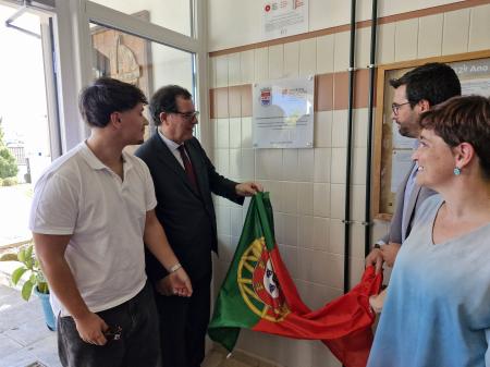 Escola foi inaugurada após requalificação de 2,2ME e representa «maior obra» afeta à educação (C/ Áudio)