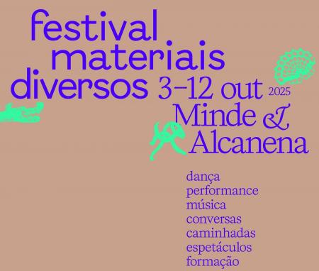 Ler notícia: Festival Materiais Diversos volta a Alcanena para 13.ª edição com democracia ao centro