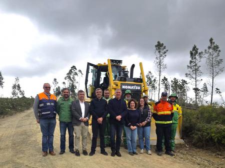 Bulldozer do ICNF iniciou trabalhos no concelho de Mação