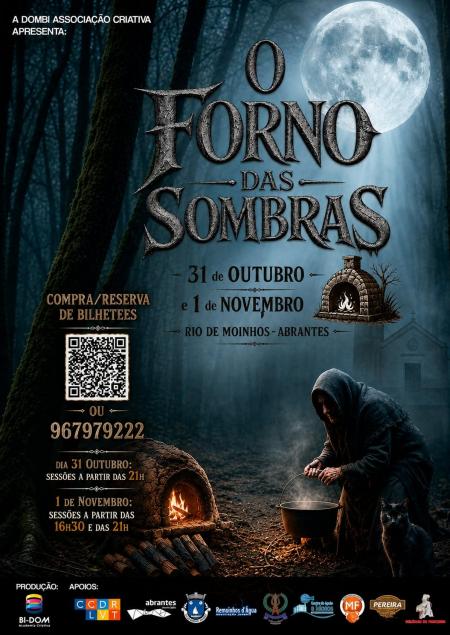 «O Forno das Sombras» promete uma experiência de teatro imersivo na noite de Halloween