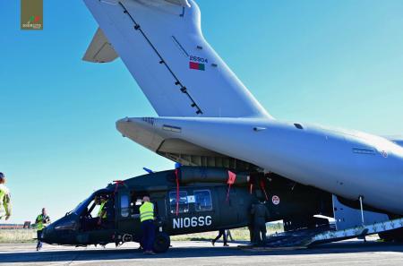 Primeiro Black Hawk chegou a Tancos e prepara-se para iniciar operações